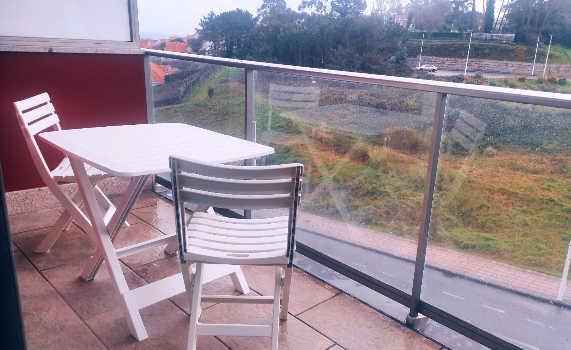 Un Rincon Con Vistas A La Ria, Playa Y Parking. Lejlighed Ribeira Eksteriør billede